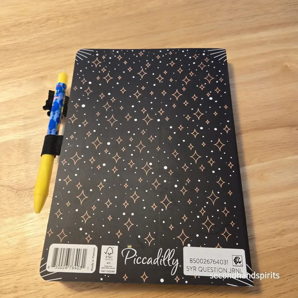 A 5 Year Question A Day? Memory Journal by Piccadilly Paperback NEW SpongeBob